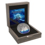Pièce de monnaie 5 Dollars Niue Kraken 2021 – Argent Antique