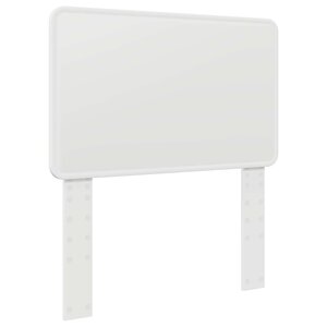vidaXL Tête de lit Blanc 75 cm Bois d'ingénierie