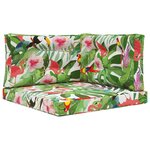 vidaXL Coussin de canapé d'extérieur Polyester coloré 80 x 80 cm