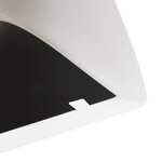 vidaXL Boîte à lumière de studio LED pliable 23x25x25 cm Blanc