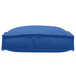vidaXL Coussin pour assise de palette 6 Pièces Bleu royal 40 x 40 x 8 cm