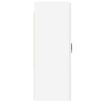 vidaXL Armoires murales 2 Pièces blanc bois d'ingénierie