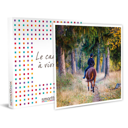 SMARTBOX - Coffret Cadeau - Leçon d'équitation ou agréable balade à cheval - 48 activités équestres