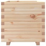 vidaXL Jardinière 50x50x49 5 cm bois de pin massif