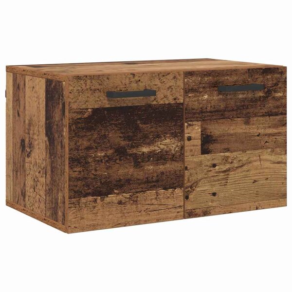 vidaXL Meuble mural Bois ancien 60 x 36.5 x 35 cm Bois d'ingénierie
