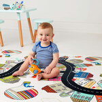 Skip Hop Tapis de jeu réversible Vibrant Village
