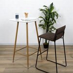 Table mange-debout style scandinave 4 personnes