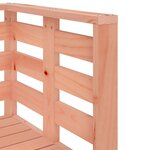 vidaXL Salon de jardin 3 Pièces bois massif douglas