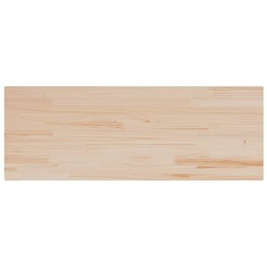 vidaXL Dessus de table 110x40x1 7 cm rectangulaire bois de pin massif
