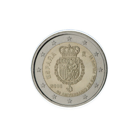 Espagne 2018 - 2 euro commémorative roi felipe