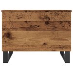 vidaXL Table basse vieux bois 60x44 5x45 cm bois d'ingénierie
