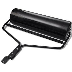Rouleau à gazon de jardin Noir 68 L