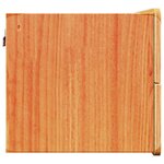 vidaXL Table de chevet 2 Pièces Marron 39 x 34 x 33 cm Bois de pin massif