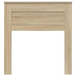 vidaXL Tête de lit Chêne Sonoma 75 cm Bois d'ingénierie