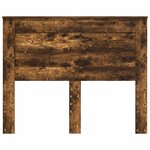 vidaXL Tête de lit Chêne fumé 120 cm Bois d'ingénierie