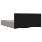 vidaXL Cadre de lit à rangement hydraulique sans matelas 180x200 cm