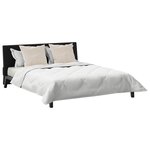 vidaXL Duvet d'hiver avec oreiller 3 Pièces Blanc Microfibre