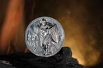 Pièce de monnaie en Argent 25 Dollars g 155.5 (5 oz) Millésime 2024 IRON KNIGHT