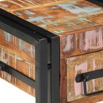 vidaXL Cabinet de chevet avec tiroir 2 Pièces Multicolore 30 x 30 x 40 cm