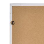 Desq panneau de notes hebdomadaire magnétique sans cadre 40x50cm blanc