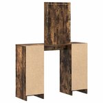 vidaXL Table de Toilette Marron 102 x 33 x 135 cm Bois d'ingénierie
