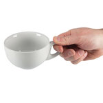 Tasses à cappuccino blanches 284ml olympia - vendues par 12 -  - porcelaine