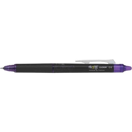 Stylo roller frixion point clicker  violet pilot