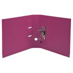 EXACOMPTA - Classeur a levier extra large - Dos 80mm -24,2 x 29,7 - Rembordé polypropylene - Fushia
