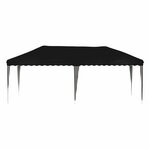vidaXL Tente de fête pop-up 575 x 290 x 245 cm Noir
