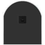 vidaXL Miroir mural Argenté 80x35 cm Ovale