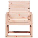vidaXL Chaise de jardin 57 5x63x76 cm bois massif de douglas