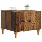 vidaXL Table basse Bois ancien 49 x 50 x 40 cm Bois d'ingénierie