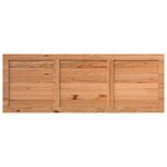 vidaXL Dessus de bureau marron clair bois chêne massif rectangulaire