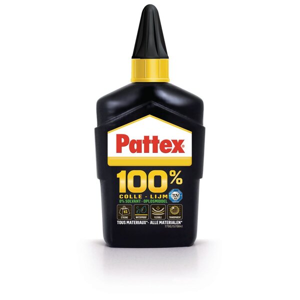 100% Colle liquide tous matéraix- 100 ml (bouteille 100 grammes)