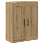 vidaXL Armoire murale chêne artisanal 69 5x34x90 cm bois d'ingénierie