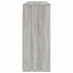 vidaXL Armoire murale Sonoma gris 80x33x80 cm Bois d'ingénierie