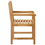 vidaXL Chaise en rose sculptée à la main 2 Pièces Naturel