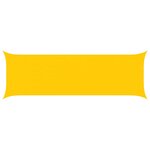 vidaXL Voile d'ombre Jaune 6 x 2 m 100   polyester Oxford