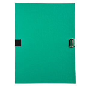 Pochette 3 rabats plastique verte