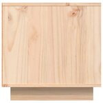 vidaXL Meuble TV 140x40x40 cm Bois de pin massif