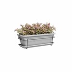 Jardinière VENEZIA balcon KIT 50 ma - Gris clair 50 x 29 x 17 5 cm