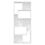 vidaXL Bibliothèque Blanc 67x24x161 cm Bois d'ingénierie