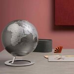 Globe terrestre lumineux Iglobe Ø 25 cm - Ardoise
