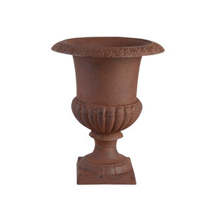 Vase médicis en fonte hauteur 42 cm