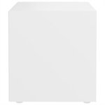 Vidaxl meubles tv 4 pièces blanc 37x35x37 cm aggloméré