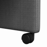 vidaXL Chaises de salle à manger 2 Pièces Gris foncé 57 x 66 x 94 cm