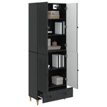 vidaXL Ensemble de Meubles 2 Pièces 66 x 34 5 x 95 cm Bois d'ingénierie