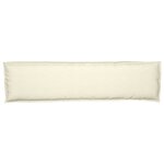 vidaXL Set de coussins de palette 2 Pièces Crème 150 x 40 x 8 cm