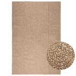 vidaXL Tapis ZIZUR 160x230 cm aspect de jute intérieur et extérieur