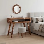 vidaXL Table de Toilette Marron 90 x 76 x 45 cm Bois récupéré massif